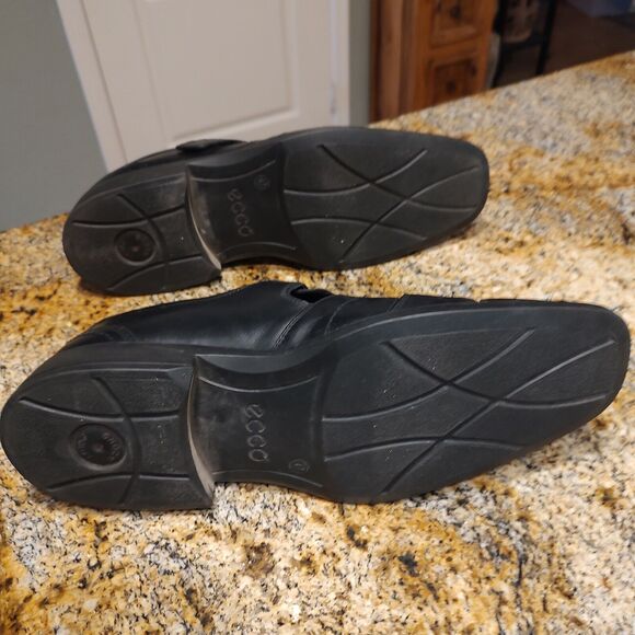 ECCO Mens Abel Black Monk Strap Weave Oxford Dress Shoe 601314 EUR 47 US 13-13.5 - Picture 12 of 12